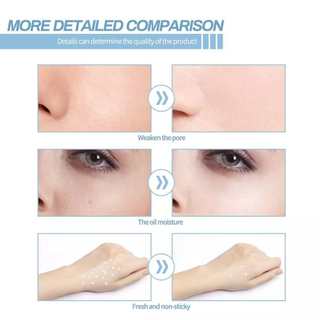 Transparent  Gel Makeup Primer 45ml
Moisturizing Non-sticking  Powder Color