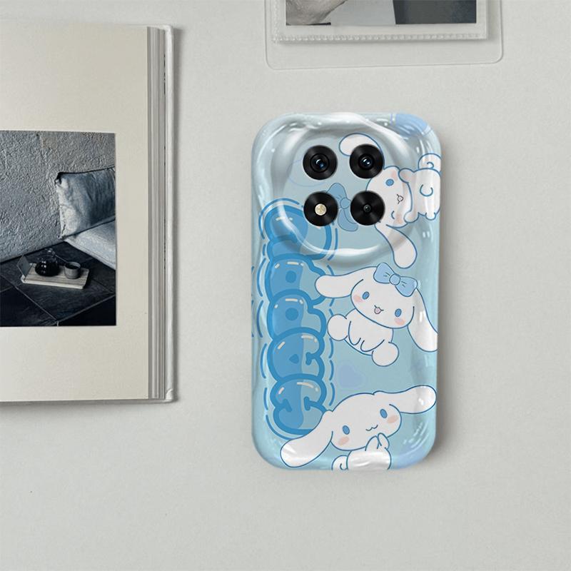 Ốp Lưng Cho Redmi Note 14 Pro 4G 5G POCO X7 Phim Hoạt Hình Kem Sanrio Cặp Đôi Mềm TPU 3D Sóng Silicon Vỏ Điện Thoại