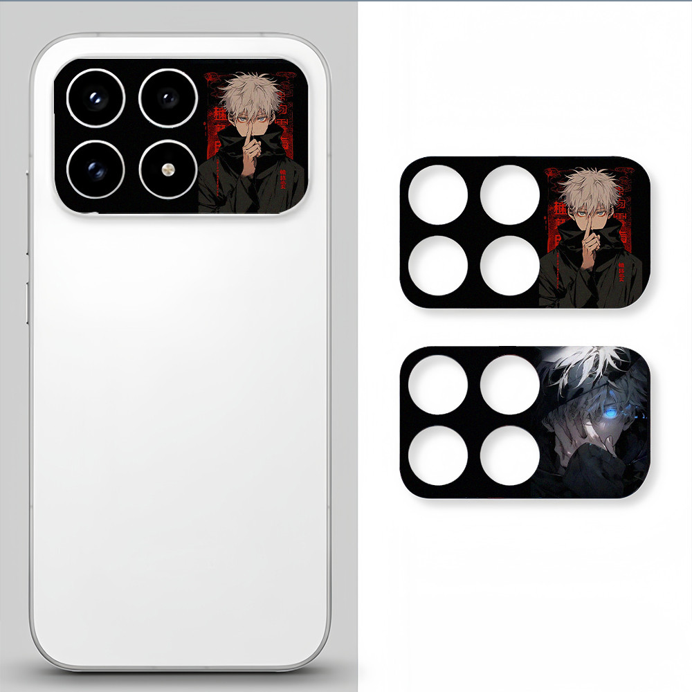 Dành Cho POCO F8 Pro F6 Pro X6 Pro Redmi K90 K70 Pro Máy Ảnh Mềm Giấy Dán Phim / Micro Frosted Jujutsu Kaisen Gojo Satoru In Hình Miếng Dán Trang Trí / Bảo Vệ Camera Chống Trầy Xước