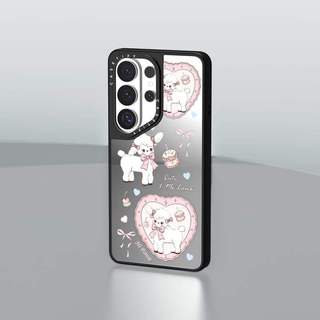 CASECASE X Springtime Lamb Samsung S Series Case Matte Black & Sliver Mirror Vỏ hút từ tính Samsung Galaxy S26 Ultra S25 S24 S23 Ultra Plus Mặt sau cứng có hộp Logo khắc