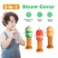 Nắp chai chống rung ROLY, Thiết bị nước uống đa chức năng di động cho trẻ em, Phụ kiện chai nước Bộ chuyển đổi nắp chai đa năng