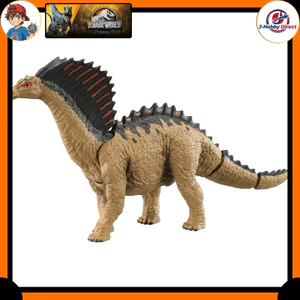 TAKARA TOMY "Ania Jurassic World Amargasaurus" Animal Dinosaur Realistic Moving Figure Toy Suitable for Ages 3 and Up, Certified with ST Mark for Toy Safety Standards. ANIA