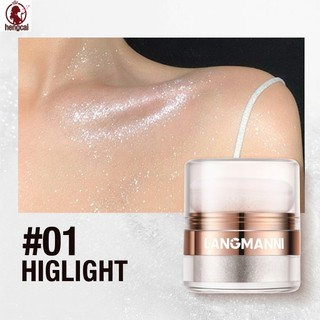 Phấn nền Highlight 4g Kiểm soát dầu nhẹ Phát sáng tự nhiên lâu trôi cho mọi loại da