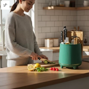 Giá để đồ nhà bếp bằng thép không gỉ cho dao Cắt bảng tiết kiệm không gian