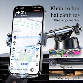 Giá Đỡ Điện Thoại Ô Tô 3 Trong 1 Xoay 360 Một Tay Sử Dụng Đa Năng Phù Hợp Với Bảng Điều Khiển Thông Hơi Chịu Nhiệt Gắn