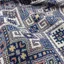 Phong Cách Dân Tộc Retro Checkered Vải Jacquard Quần Áo Vải Cao Cấp Túi Sofa Đệm Vải Làm Của Riêng Bạn 4.24