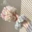 Nhíp Hai Lớp Lụa Organza Họa Tiết Hoa Ngọt Ngào Cho Tóc Duoi Ngựa và Buộc Tóc Bé Gái