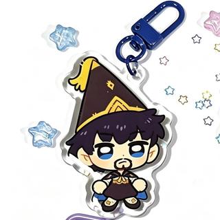 Witch Hat Atelier Keychain Cute Anime Coco Tetia Richeh Agott Qifrey Olruggio Acrylic KeyChain Pendant Bag
