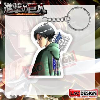 Gantungan Kunci Captain LEVI ACKERMAN Shingeki no Kyojin - Key Chain Shingeki no Kyojin - Ganci Attack On Titan
