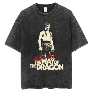 Boxer và Áo Thun Tay Ngắn BruceLee, In Hình, Made from 240g Cotton Nguyên Chất