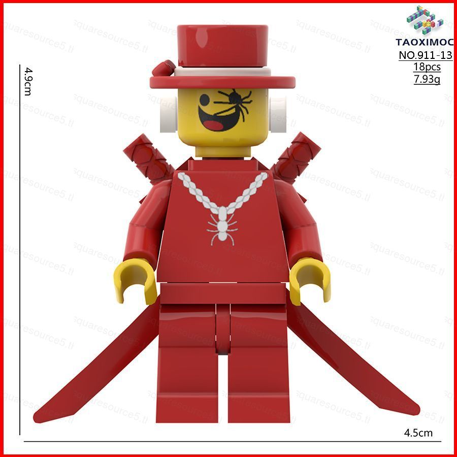 SQ5 Roblox Trộm Một Brainrot Nhện Đỏ Khỉ Vua Cánh Quý Ông Khối Xây Dựng Bộ Sưu Tập QS5