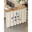 Hoạt Hình Under-Desk Chặn Màn Đục Lỗ Văn Phòng Nơi Làm Việc Bàn Chặn Chân Vải Rèm Chặn Dụng Cụ Tiện Dụng Điều Hòa Không Khí