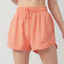 Summer Slim-Fit Double-Layer Anti-Exposure Quick-Drying Sports Shorts Women's Outdoor Running Fitness Yoga Pants Three Points Breathable Quick-Drying Shorts TyLo