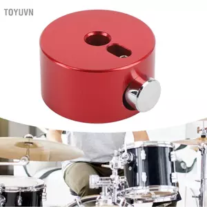 toyuvn Cymbal Quick Release Nut Drum Cap Hợp kim nhôm Khóa cố định với thiết kế thoải mái cho trải nghiệm chơi ổn định (Đỏ)