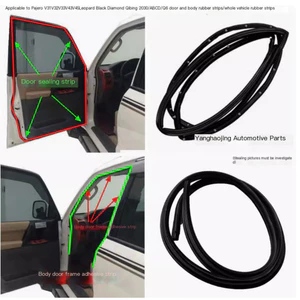 Thích hợp cho Pajero V31, V32, V33, V43, V45, Leopard Black Diamond và Qibing CFA2030 dải keo, dải keo cửa, dải keo thân xe, dải keo khung cửa