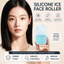 FAVORITEGOODS Ice Face Roller, De-Puffing Silicone Facial Ice Mold, Công cụ chăm sóc da có thể tái sử dụng Làm mát Thu nhỏ lỗ chân lông Con lăn Massage mặt Điều trị làm đẹp