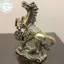 PUSKY Đồng Ngựa Bước Trên Đồng Xu Luy Tượng Phong Thủy Bàn Thu Nhỏ Thủ Công Bộ Sưu Tập Các Bức Tượng Nhỏ VN