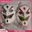 XUAN Mới Joker Full Face Mask Ngộ nghĩnh Vàng Lớn Răng Cười Mặt nạ cậu bé mát mẻ Mũ đội đầu Halloween Cosplay Đạo cụ VN