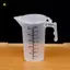 JCSYFAC 100 / 250 / 500ML Cốc Đo Bình Nướng Bánh Trong Suốt Nước Bột Nhà Bếp Có Nắp Sc Mới