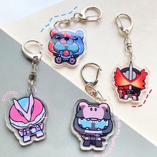 Móc Khóa Keychain Kamen Rider phụ kiện trang trí chibi dễ thương quà tặng 10