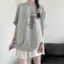 Quần short thường ngày thêu dễ thương ngọt ngào dành cho nữ dáng rộng thon gọn hơn nhìn rộng năm ngón