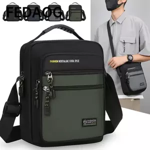 Túi đeo chéo nam FEDAOG, Túi đeo vai đơn nhiều túi dung tích lớn, Túi lưu trữ chất lượng cao Túi đeo chéo doanh nhân Quà tặng