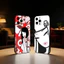 Ốp Điện Thoại T-Tokidokis Hoạt Hình TP-2 Cho iPhone17,16,15,14,13,12 Plus, Max Mềm Silicone Đen Cover