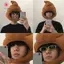 MJnmc Sáng Tạo Hình Dễ Thương Sang Trọng Nón Đồ Chơi Nhồi Bông Ngộ nghĩnh Giả Poop Full Mũ Đội Đầu Gag Quà Tặng Cosplay Đảng Ảnh Đạo Cụ Sáng Tạo Dễ Thương Mới