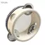 Toyuvn Trống Tambourine Bộ gõ cầm tay Giáo dục thú vị Di động để biểu diễn