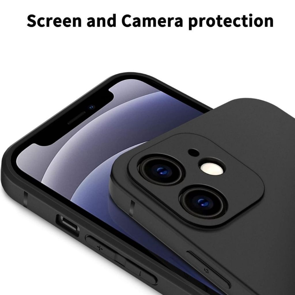 Ốp Lưng TPU Trơn Chống Sốc Bảo Vệ Camera Dành Cho iPhone /X/XS/XR/11/12/13/14/15/16/Pro/Max - ảnh 4