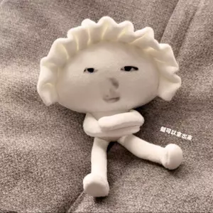Biểu Hiện Bánh Bao Trừu Tượng Hunter Mặt Dây Chuyền Sang Trọng Đồ Chơi Ngộ nghĩnh Trừu Tượng Búp Bê Ký Túc Xá Bàn Đồng Hành 5.5