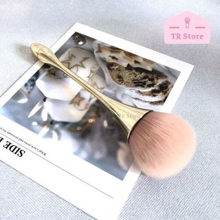 Cọ Phủ Phấn Lớn Chuyên Nghiệp Lông Siêu Mềm Cán Vàng Maange 1412