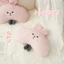 Sang Trọng Dễ Thương Lưỡi Liềm Thỏ Gối Mềm Mại Thoải Mái Phòng Khách Ghế Lưng Đệm Nữ Hoạt Hình Sofa Búp Bê Gối 26.4.28