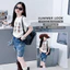 Quần Short Denim Bé Gái Mùa Hè Phong Cách Mới Trẻ Em Phong Cách Hàn Quốc Quần Nóng Thời Trang Mờ