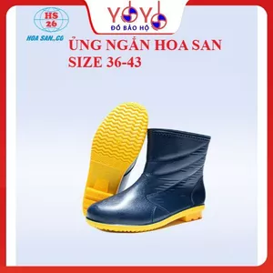 Ủng Đi Mưa Người Lớn - Ủng Ngắn Làm Bếp Làm Vườn - Ủng Bảo Hộ Lao Động SIZE 36-43