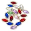 TJSP Yiwu Phụ Kiện Mắt Ngựa Hướng Dương Hai Lớp Mũi Nhọn Đế Acrylic Tay May Kim Cương Tự Làm Giày Quần Áo Phụ Kiện Phụ Kiện