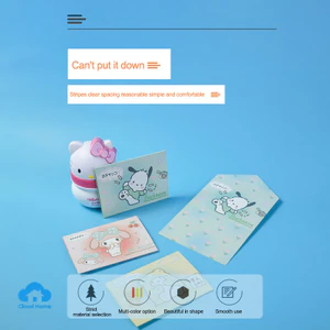 Thiệp chúc mừng gấp ba Sanrio Series, thiệp chúc phúc hoạt hình dễ thương, thiệp chúc mừng sinh nhật.