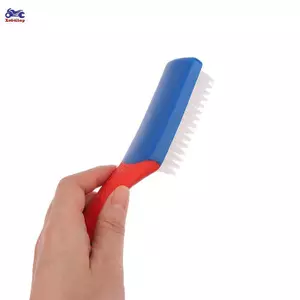 Bàn chải dây XOITOP / Bàn chải lông / Bàn chải lụa Nano W Tay cầm silicon để lau rỉ sét Slag Bụi bẩn chà sàn với làm sạch sâu VN