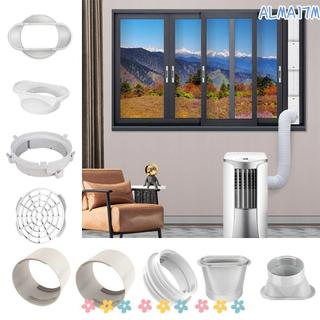 Giao diện ống xả ALMA1, Đầu nối ống xả thay thế hình tròn / vuông, Bộ chuyển đổi ống xả ABS di động Phụ kiện điều hòa không khí di động