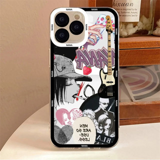 Anime Nhật Bản Nana Oosaki Ốp Điện Thoại IPhone 17 15 16 Pro Max 16E 16 Plus 17 Air Trong Suốt TPU Bảo Vệ Toàn Diện Siêu Mỏng Chống Sốc Sang Trọng Mềm Mại Dễ Thương Vỏ Thời Trang