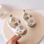Giày Sandal Đế Mềm 2025 Giày Chức Năng 1-3 Tuổi Chống Trơn Trượt Baotou Bé Trai Bé Gái Da Thoáng Khí Tập Đi