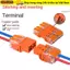 Đầu nối dây WOODNEST, Khối đầu cuối nhanh nhỏ gọn đa năng Mini, Đầu nối cáp điện nhanh Đầu nối nhanh Điện