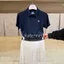 Bán chạy Quần vợt nam và nữ Logo thường ngày in họa tiết Polo tay ngắn