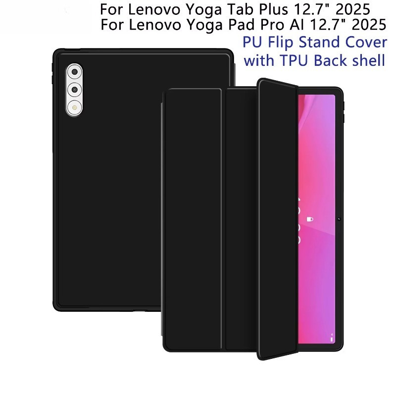 Ốp điện thoại TPU Cho Lenovo Yoga Legion Tab Plus 11.1 8.8 Chống Rơi Máy Tính Bảng Ốp điện thoại Bảo Vệ Cho Lenovo Idea Tab Pro Gen 2 Plus 12.1 11 Gấp Ba Đứng Silicon Case