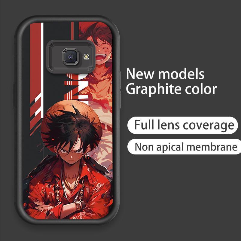 Ốp Lưng Cho Samsung J7 Prime Hoạt Hình Silicone Bé Gái Mềm TPU One Piece Five Gear Luffy Angel Eye Vỏ Điện Thoại Chống Sốc