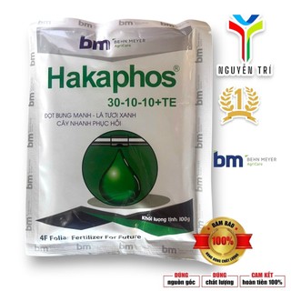 Hakaphos 30-10-10+TE – Bung đọt mạnh, lá xanh dày, cây phục hồi nhanh