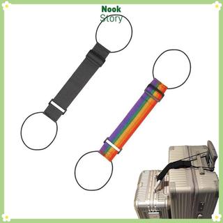 Dây đeo hành lý NOOKSTORY 1/2 chiếc, đàn hồi, điều chỉnh đa năng, phụ kiện đóng gói di động