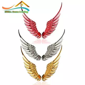 Cặp nhãn dán vết xước cánh Decal PVC sáng tạo cho ô tô và xe máy