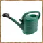 Bình tưới nước màu xanh lá cây 10 lít 2 gallon Bình nước hoa trong vườn Ấm đun nước tưới nước có tay cầm miệng dài