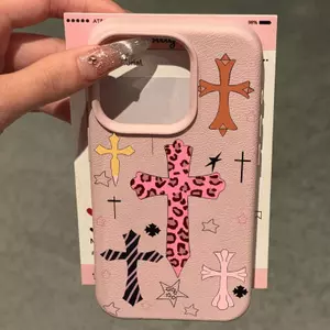 Chiếc thánh giá hình báo Phù hợp với vỏ điện thoại 1716, iPhone 15/14, hánh giáoa